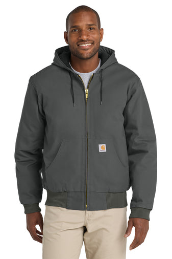 Carhartt® Quilted-Flannel-Lined Duck Active Jac CT106677