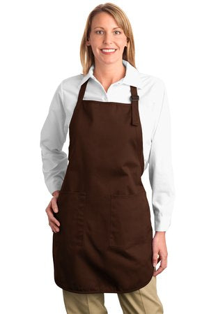 Port Authority® Full-Length Apron with Pockets. A500