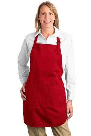 Port Authority® Full-Length Apron with Pockets. A500